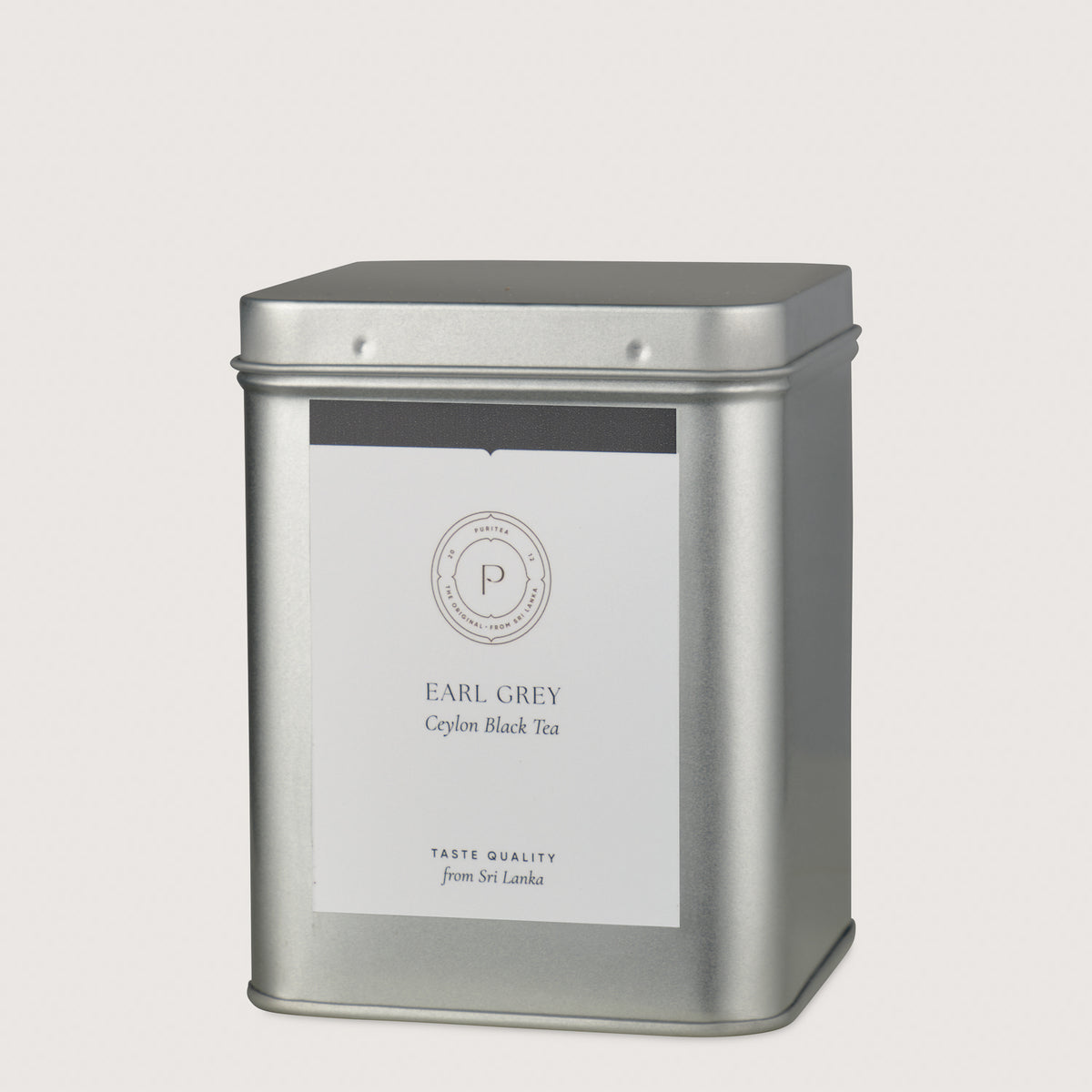 Puritea theestandaard - Blik Earl Grey