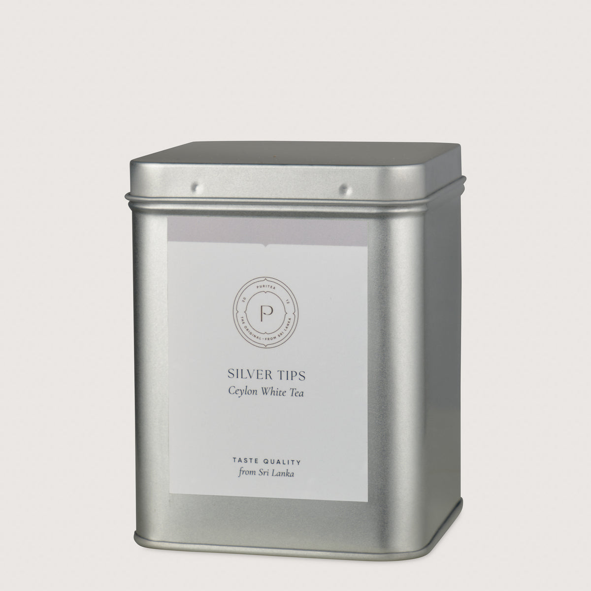 Puritea theestandaard - Blik Silver Tips