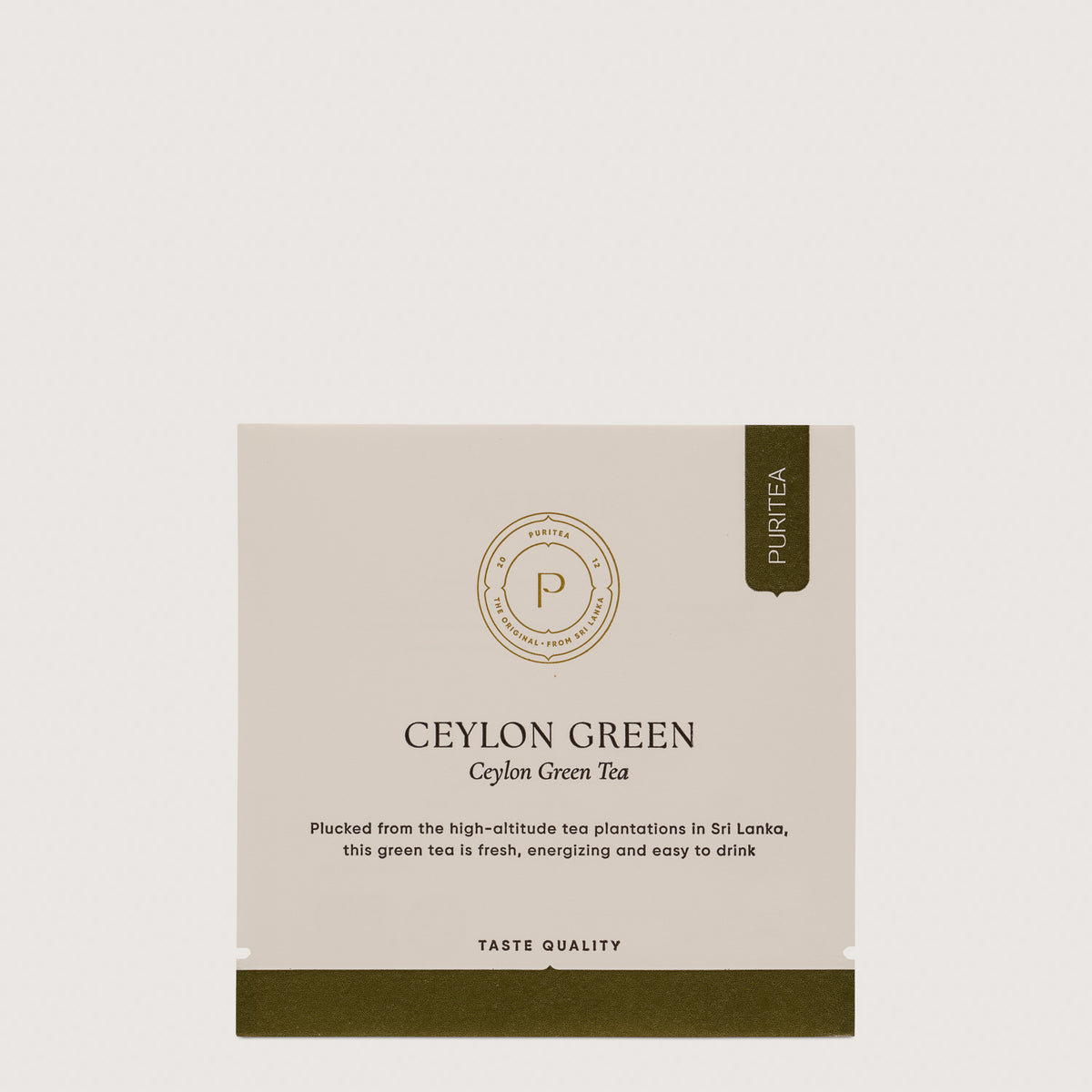 Ceylon Green - Theezakjes verpakt