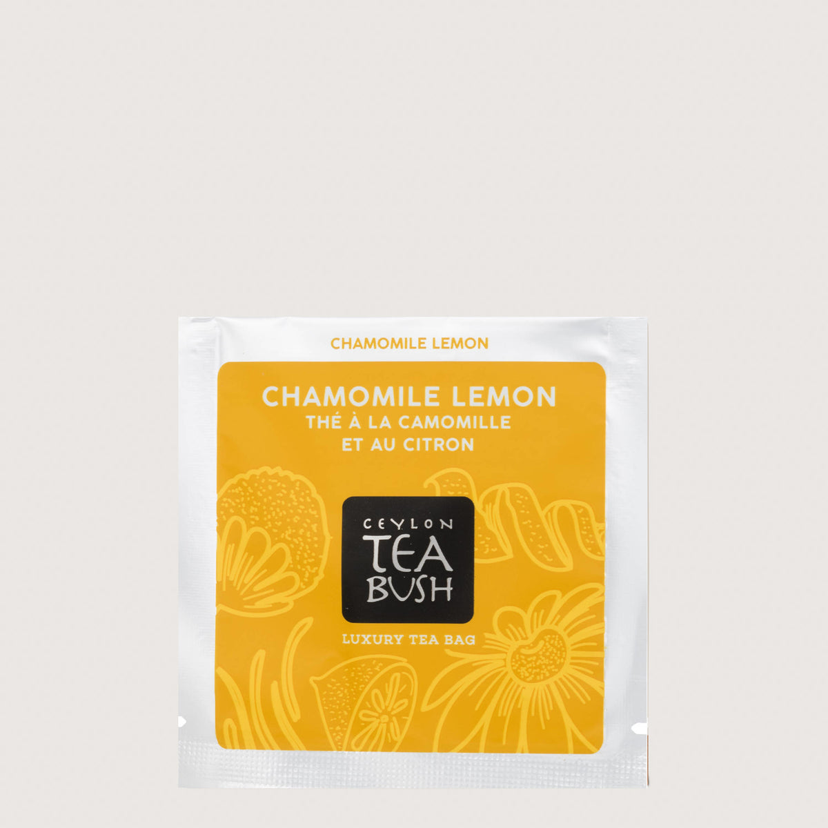 thee zakjes verpakking chamomile lemon horeca