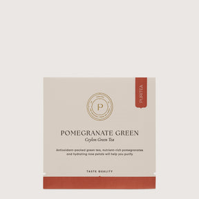 Pomegranate Green - Theezakjes verpakt